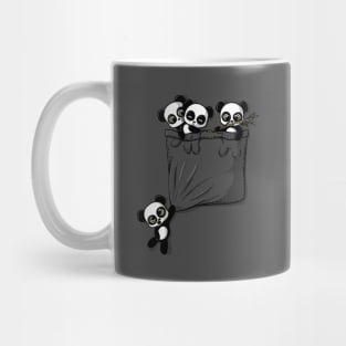 Cute Pocket Pandas Mug